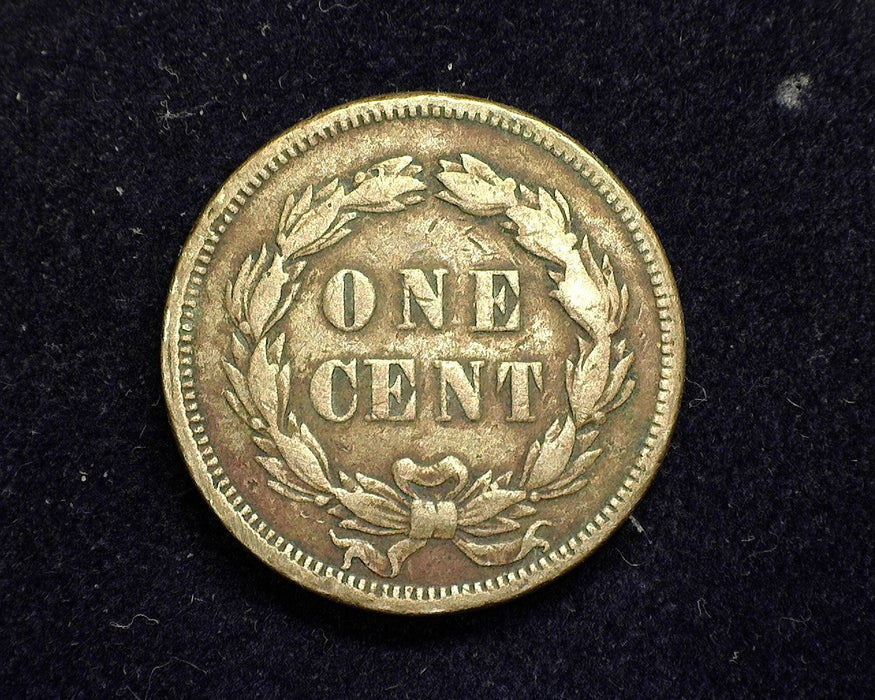 1859 Indian Head Penny/Cent F - US Coin