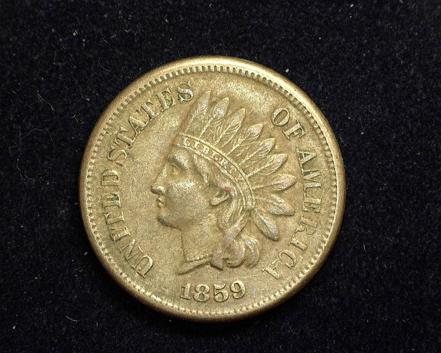 1859 Indian Head Penny/Cent VF - US Coin