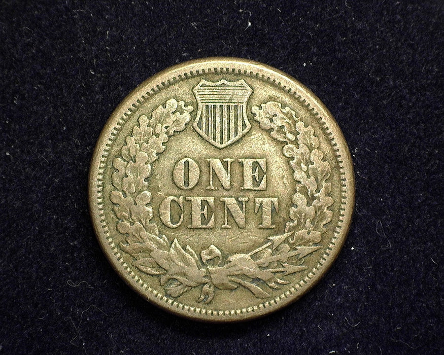 1860 Indian Head Penny/Cent F - US Coin