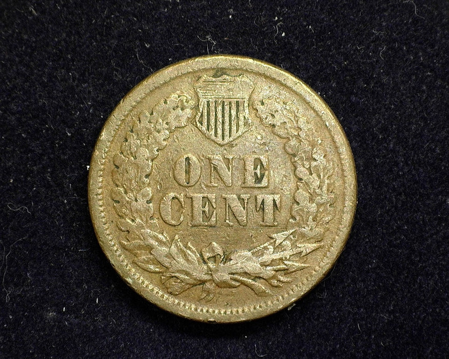 1860 Indian Head Penny/Cent F - US Coin