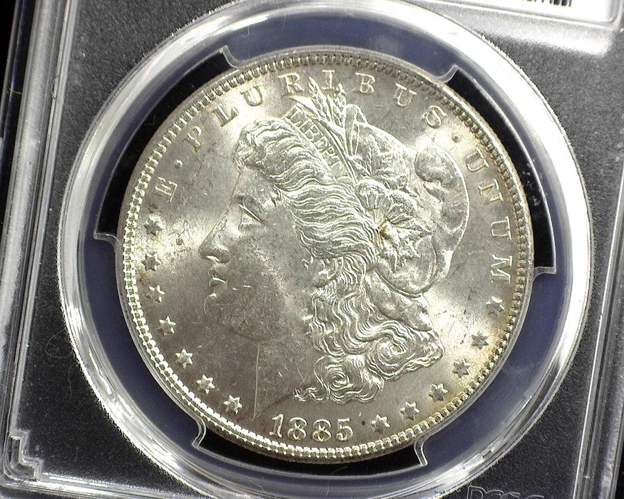 1885 Morgan Dollar PCGS - MS63 - US Coin