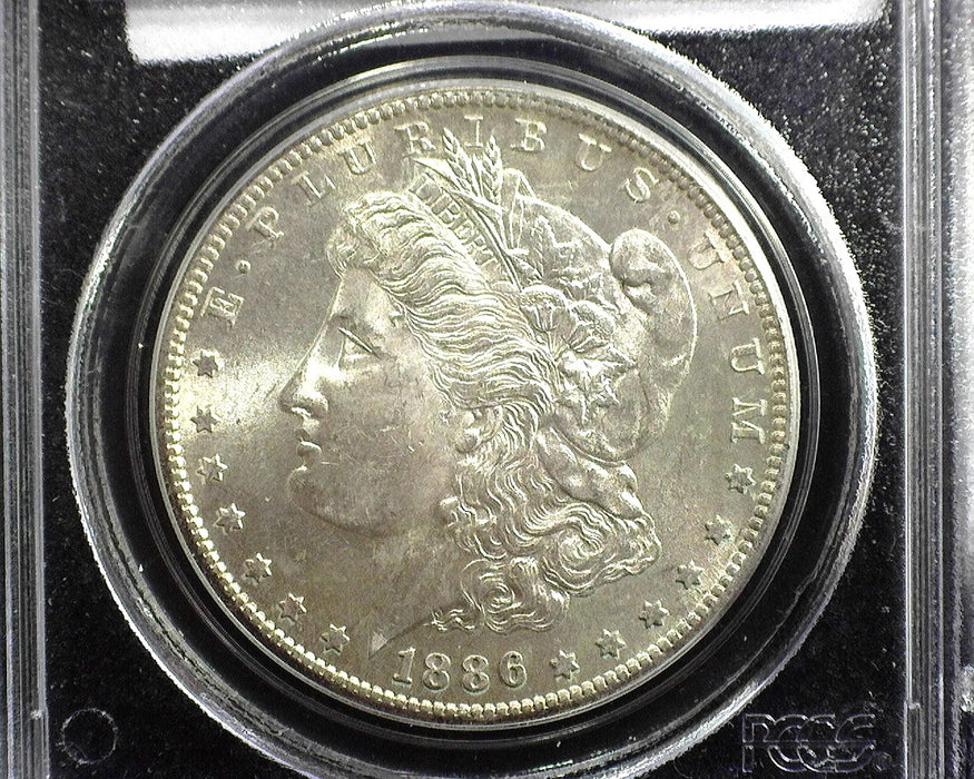 1886 S Morgan Dollar PCGS - MS63 - US Coin