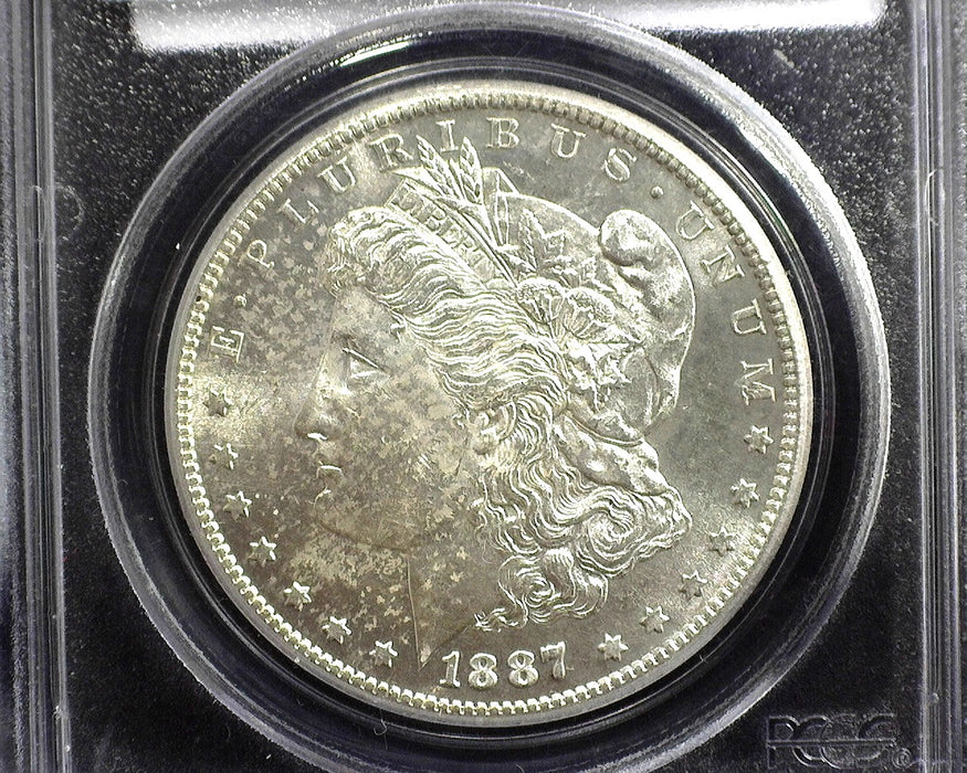 1887 S Morgan Dollar PCGS - MS63 - US Coin