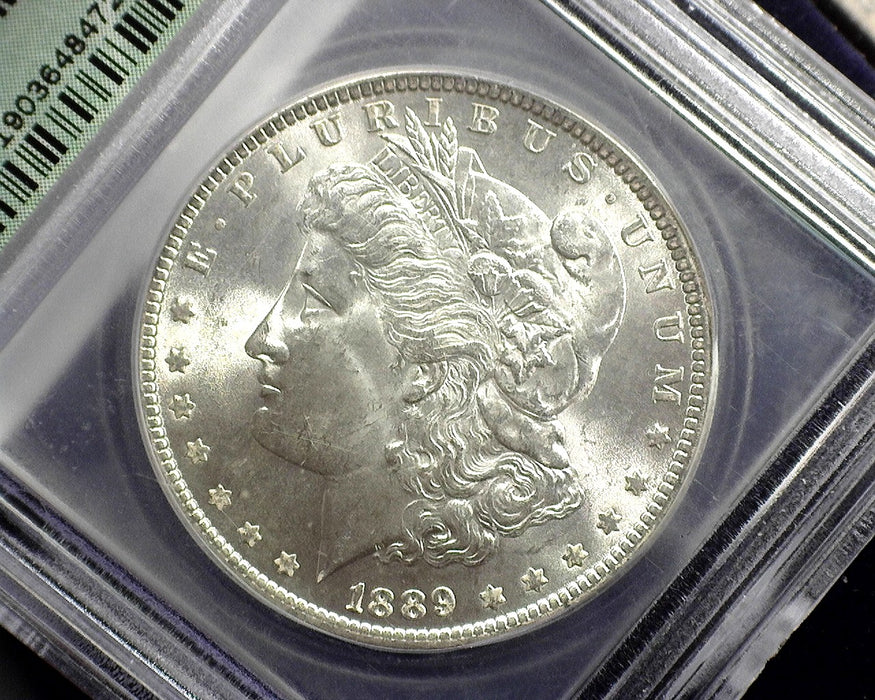 1889 Morgan Dollar ICG - MS64 - US Coin