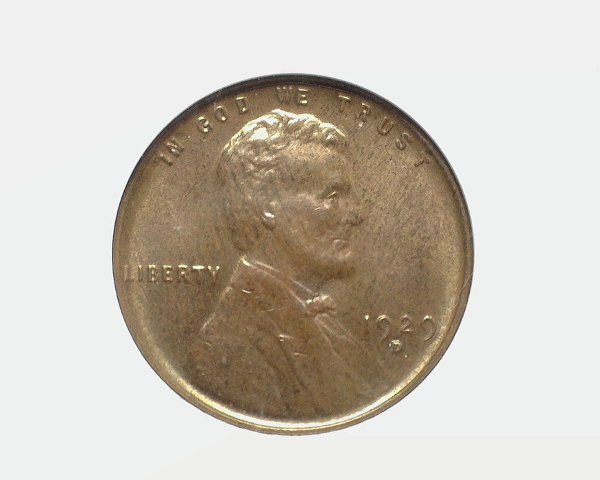 1929 D Lincoln Wheat Penny/Cent ANACS MS-63 BRN - US Coin