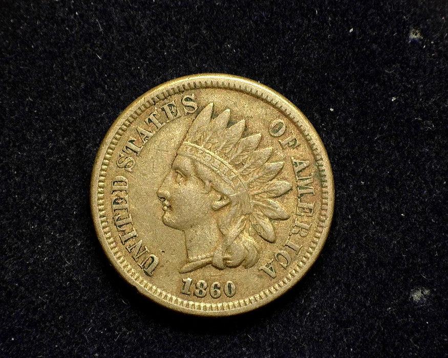 1860 Indian Head Penny/Cent VF - US Coin