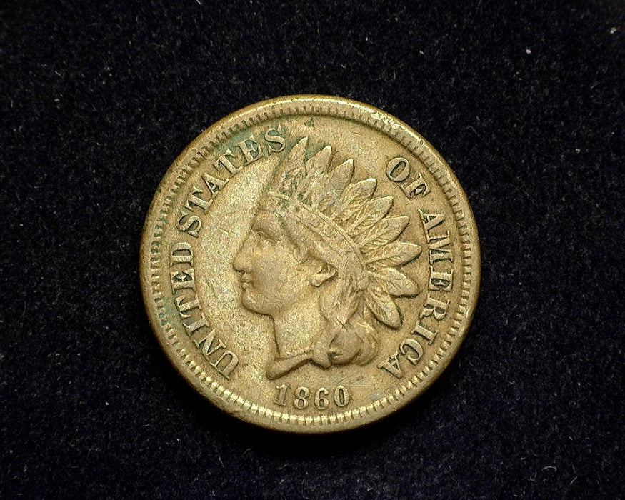 1860 Indian Head Penny/Cent F/VF - US Coin