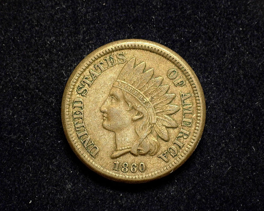 1860 Indian Head Penny/Cent VF - US Coin