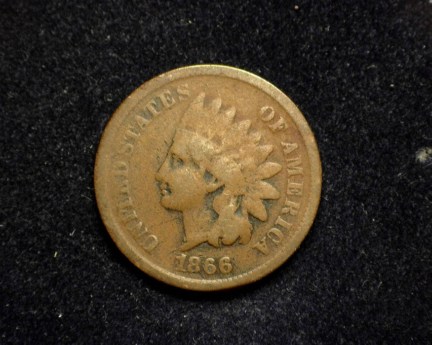 1866 Indian Head Penny/Cent G - US Coin