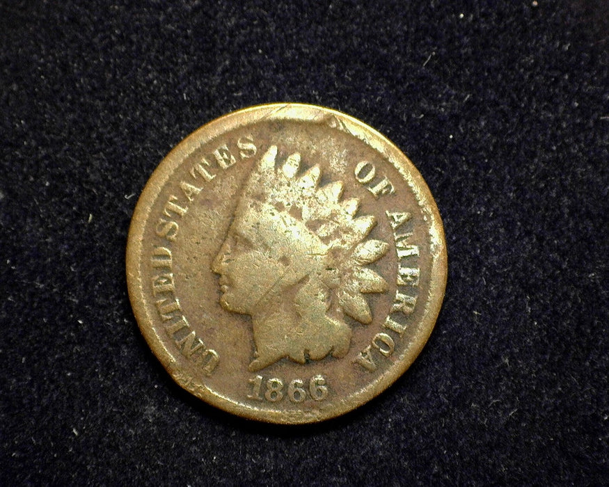 1866 Indian Head Penny/Cent G - US Coin