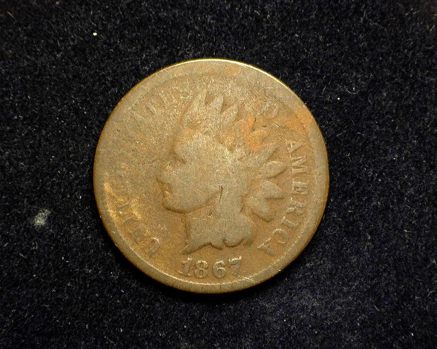 1867 Indian Head Penny/Cent G - US Coin