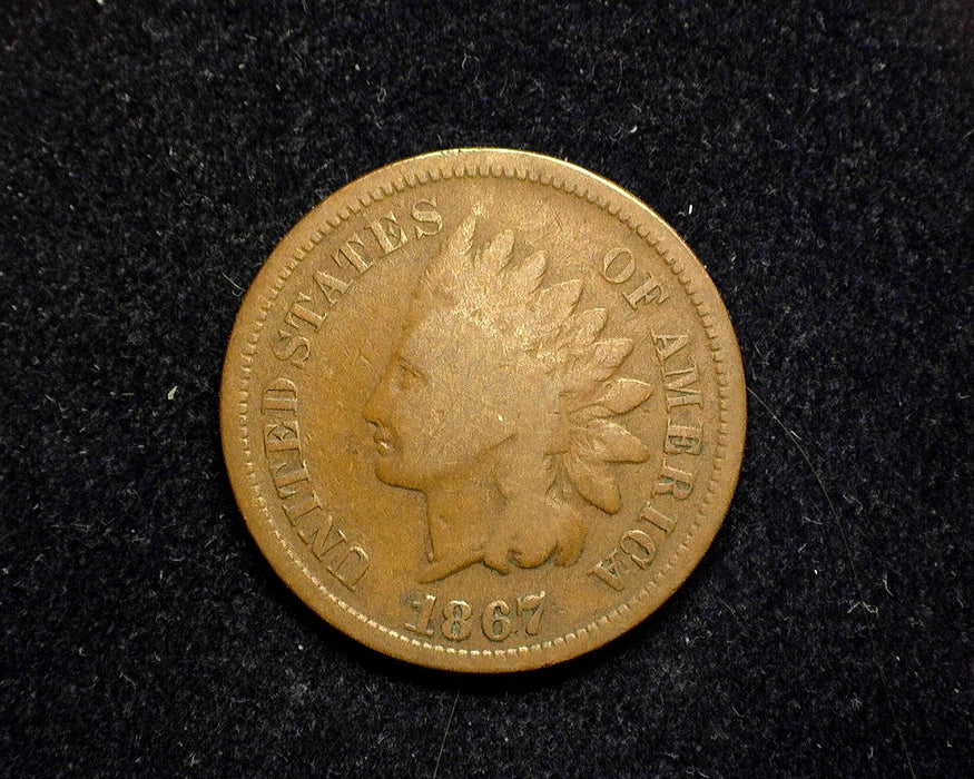 1867 Indian Head Penny/Cent G - US Coin