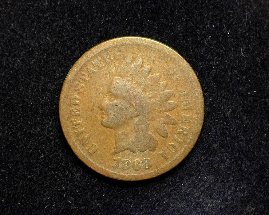 1868 Indian Head Penny/Cent G - US Coin