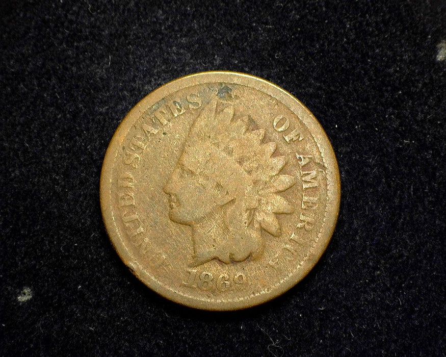 1869 Indian Head Penny/Cent G - US Coin