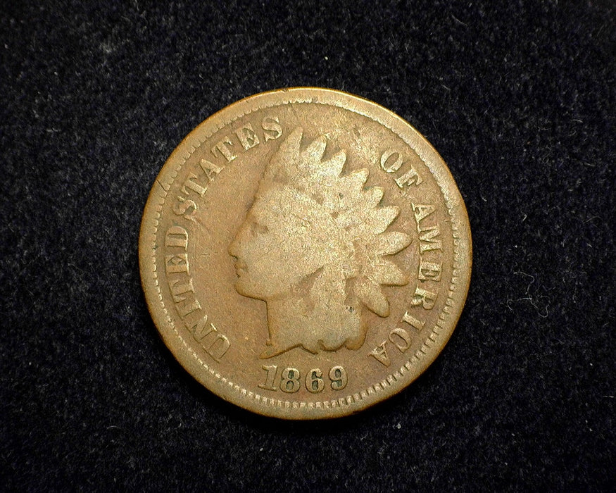 1869 Indian Head Penny/Cent G - US Coin