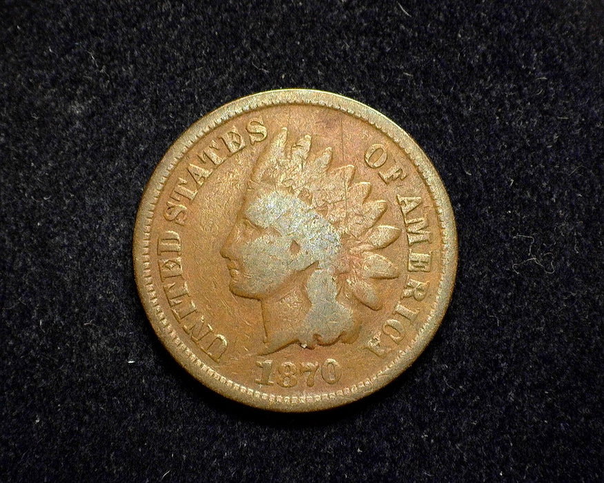 1870 Indian Head Penny/Cent G - US Coin