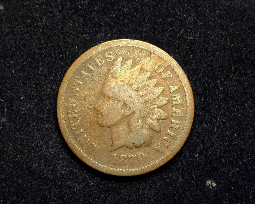 1870 Indian Head Penny/Cent G - US Coin