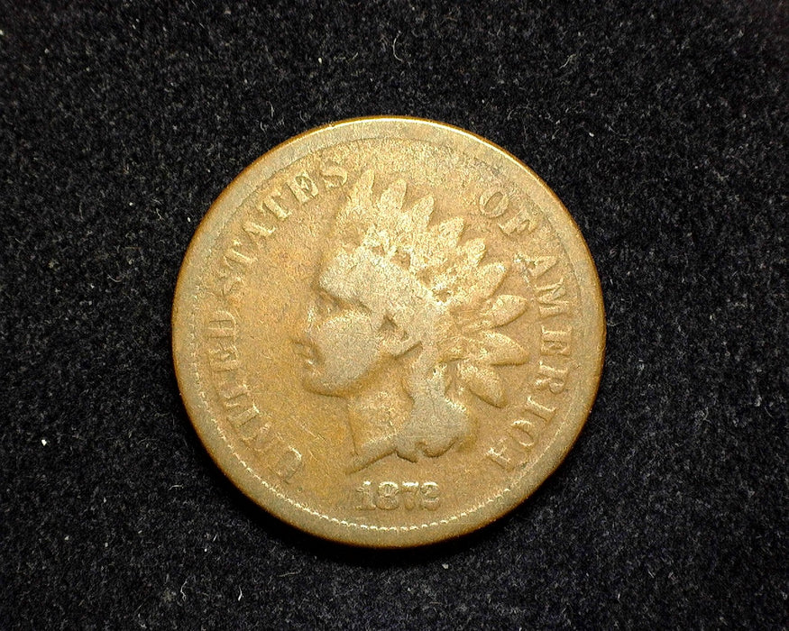 1872 Indian Head Penny/Cent G - US Coin