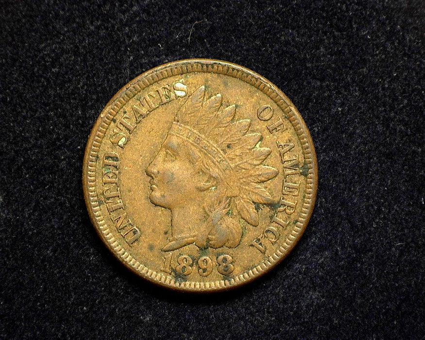 1898 Indian Head Penny/Cent XF - US Coin