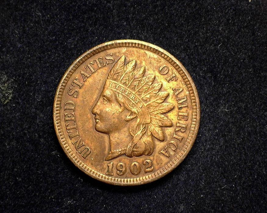 1902 Indian Head Penny/Cent VF/Xf - US Coin