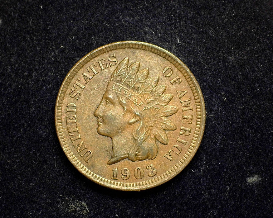 1903 Indian Head Penny/Cent XF - US Coin