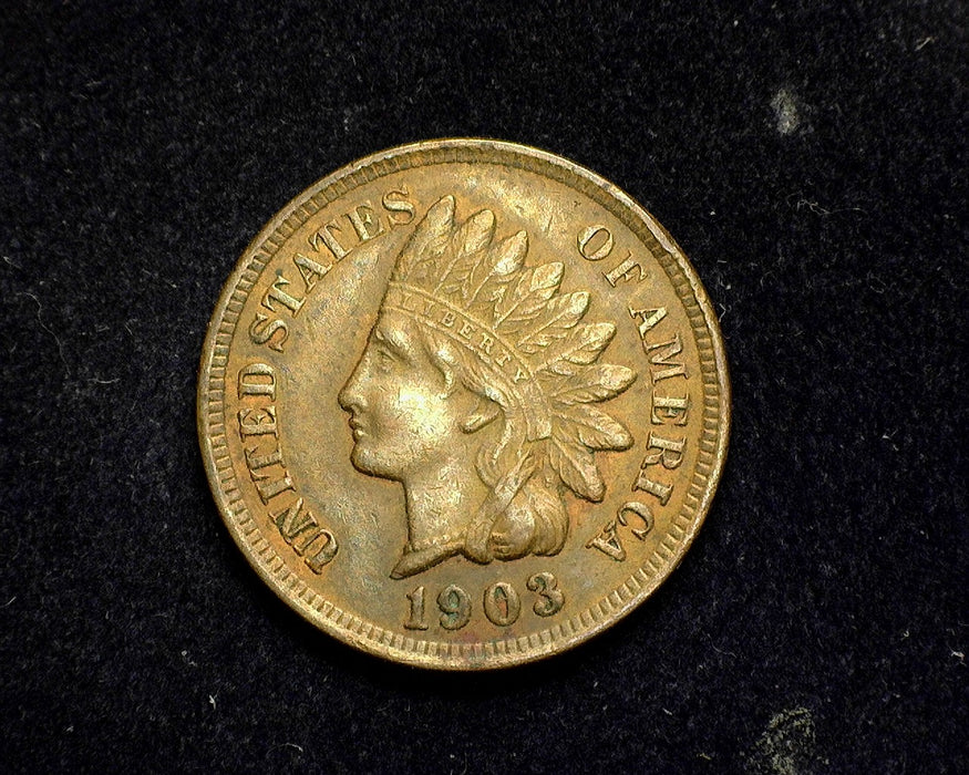 1903 Indian Head Penny/Cent XF - US Coin