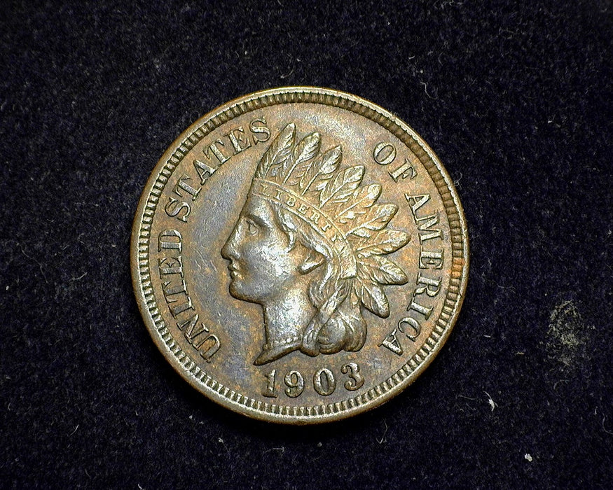 1903 Indian Head Penny/Cent XF - US Coin