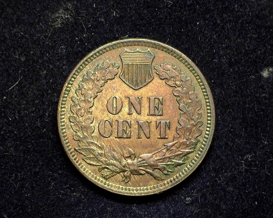 1907 Indian Head Penny/Cent AU - US Coin