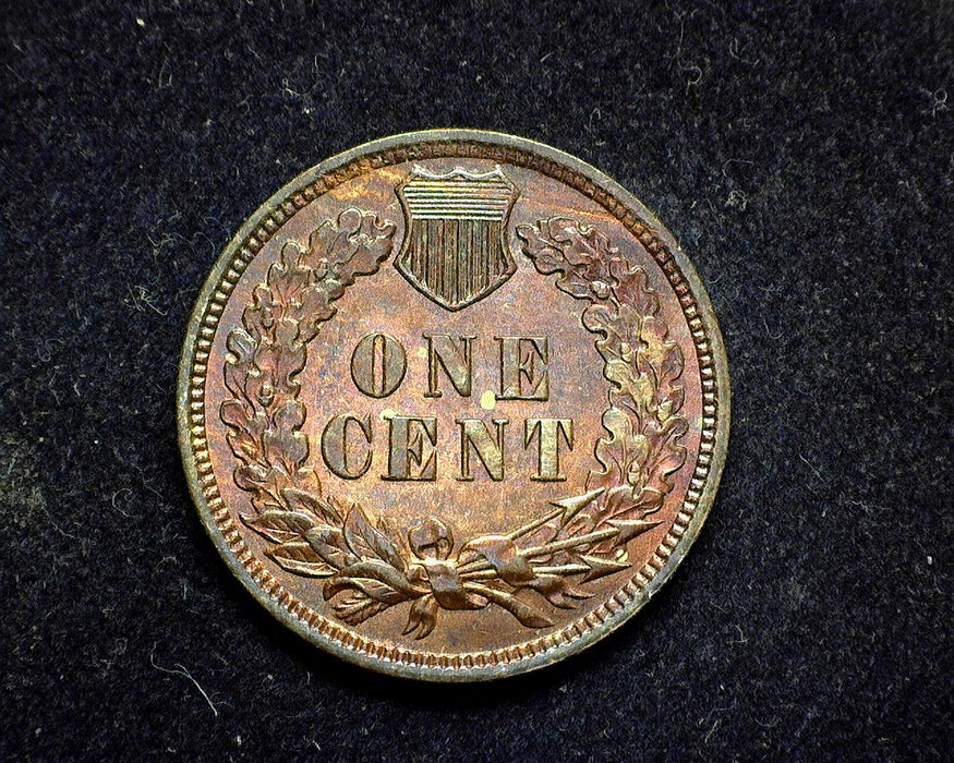 1907 Indian Head Penny/Cent BU Red/Brown - US Coin