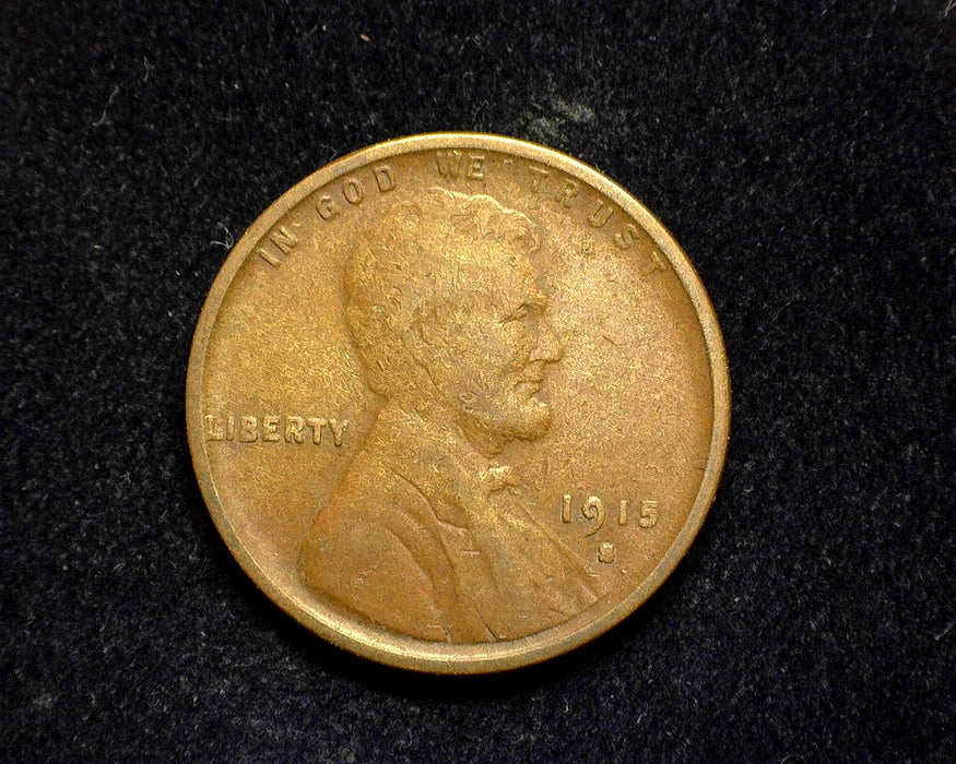 1915 S Lincoln Wheat Penny/Cent VG/F - US Coin