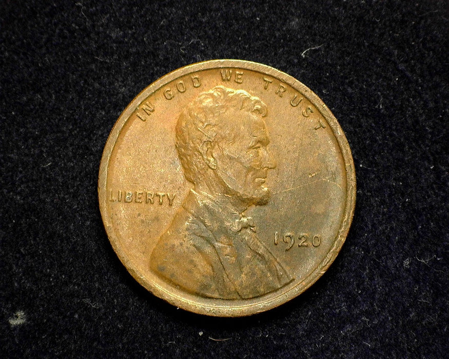 1920 Lincoln Wheat Penny/Cent XF - US Coin