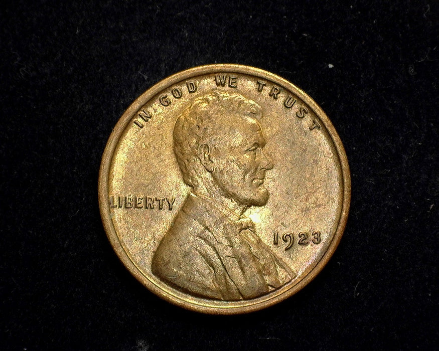 1923 Lincoln Wheat Penny/Cent AU - US Coin