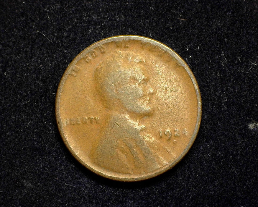 1924 D Lincoln Wheat Penny/Cent G - US Coin