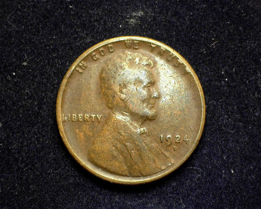 1924 D Lincoln Wheat Penny/Cent G/VG - US Coin