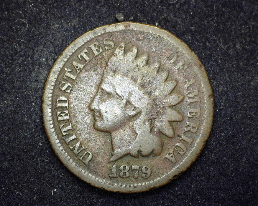 1879 Indian Head Penny/Cent G Rim nicks - US Coin