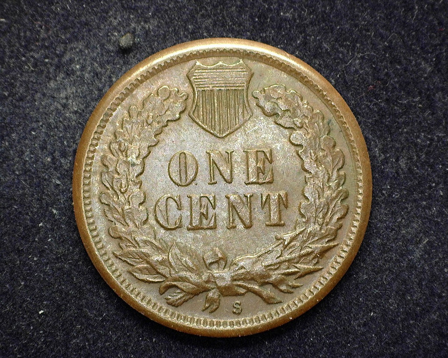 1909 S Indian Head Penny/Cent AU Choice - US Coin