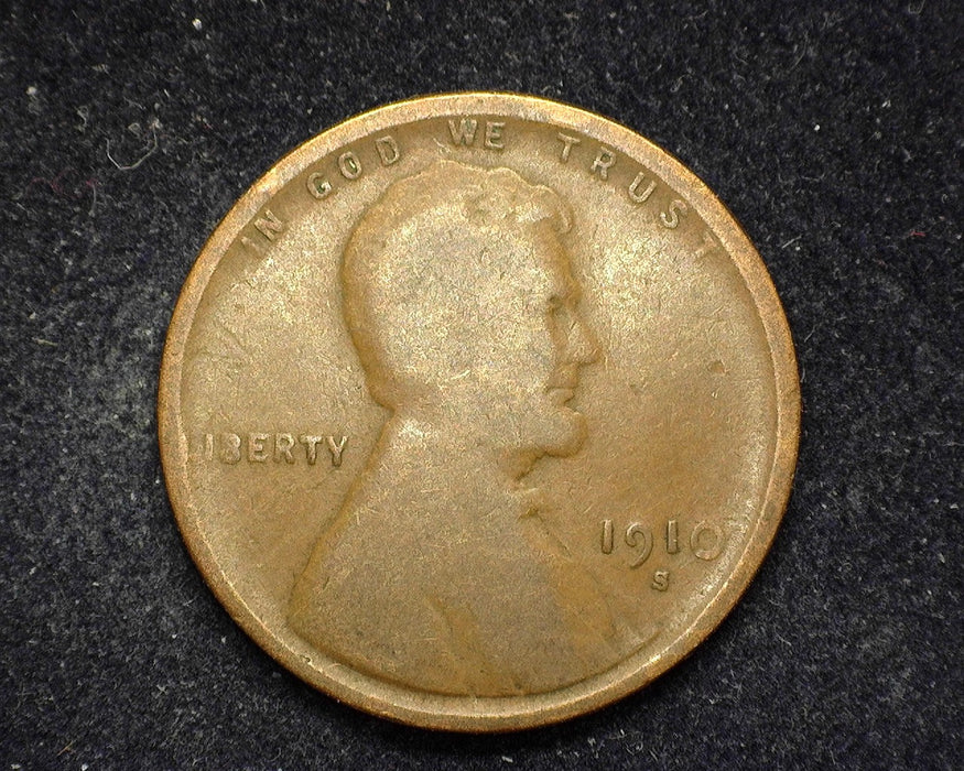 1910 S Lincoln Wheat Cent G - Coin