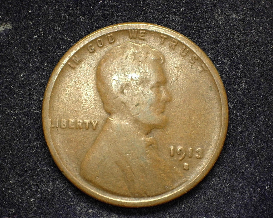 1913 S Lincoln Wheat Cent G - Coin