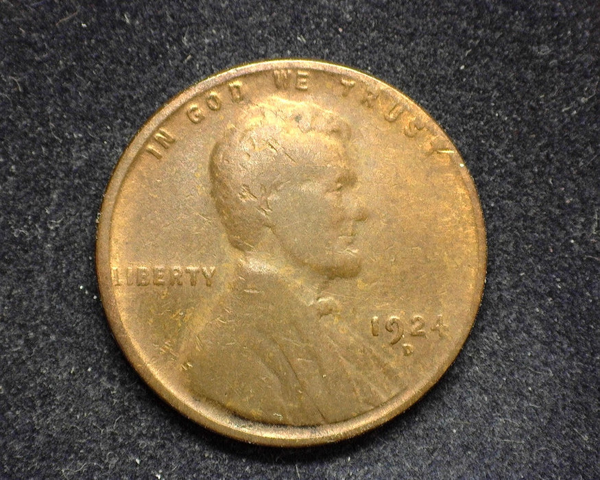 1924 D Lincoln Wheat Cent G - Coin