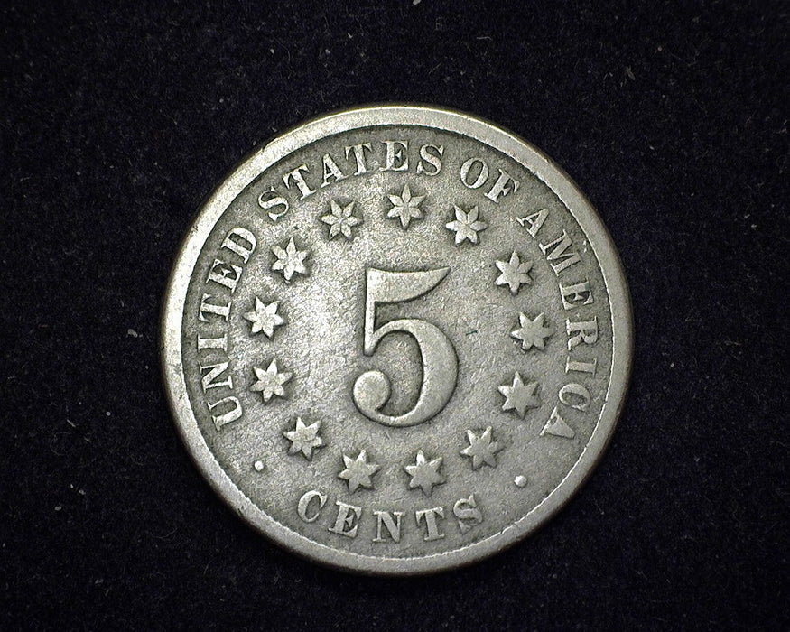 1872 Shield Nickel G - US Coin