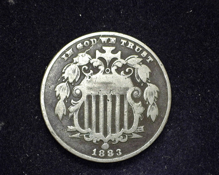 1883 Shield Nickel VG - US Coin