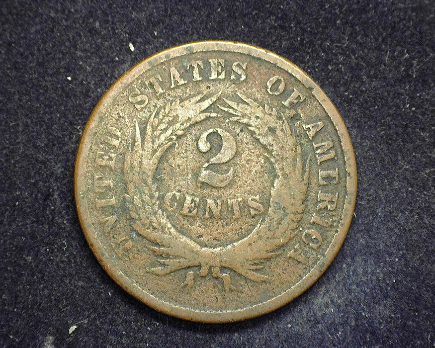 1865 Two Cent Piece Filler - US Coin