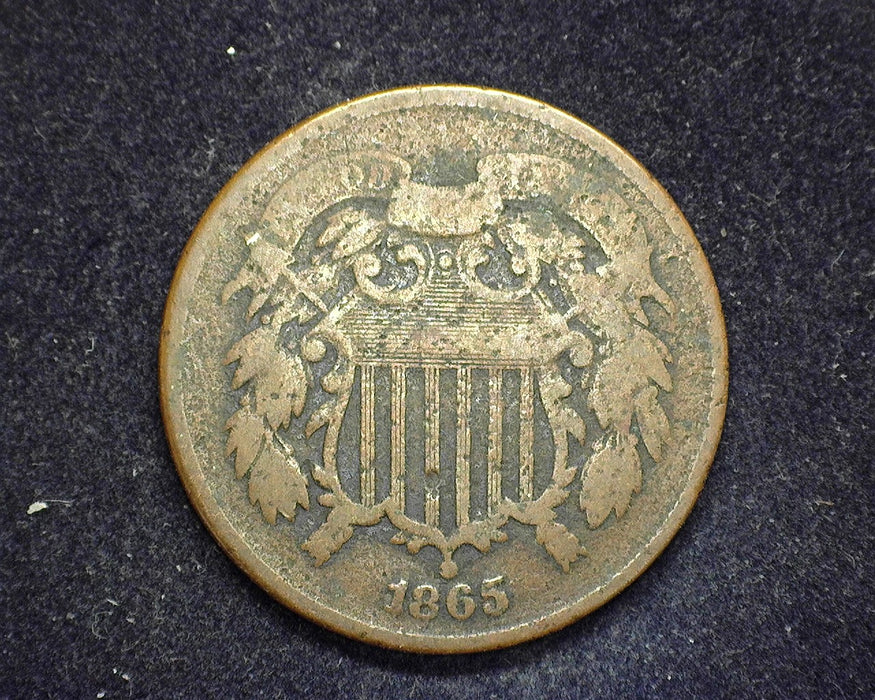 1865 Two Cent Piece Filler - US Coin