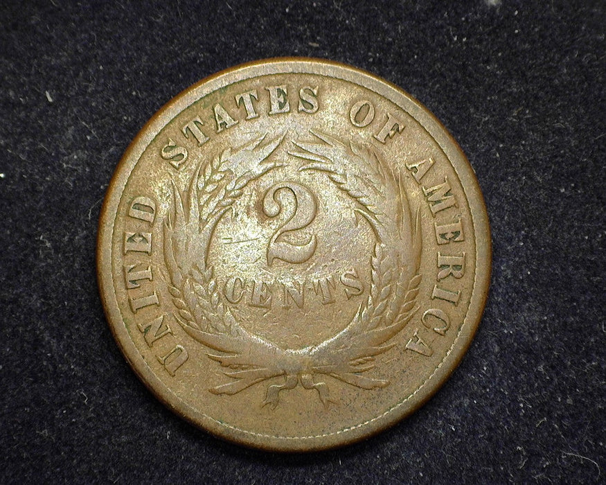 1871 Two Cent Piece G - US Coin