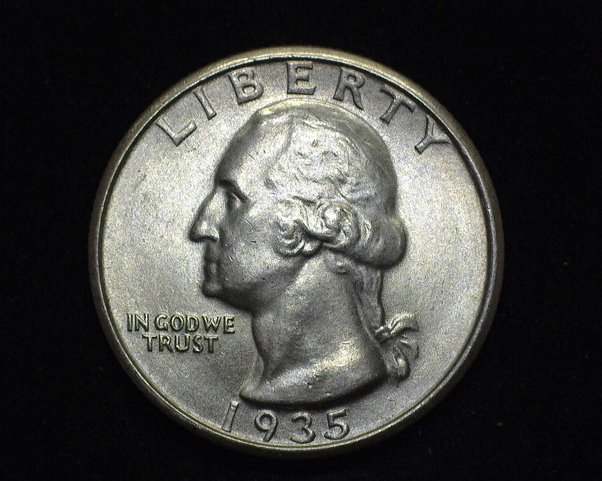 1935 Washington Quarter BU - US Coin