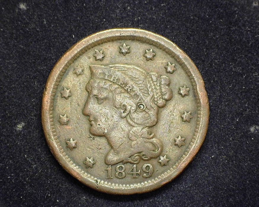 1849 Large Cent Coronet Filler - US Coin