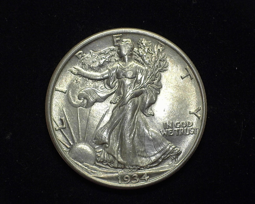 1934 Liberty Walking Half Dollar AU - US Coin