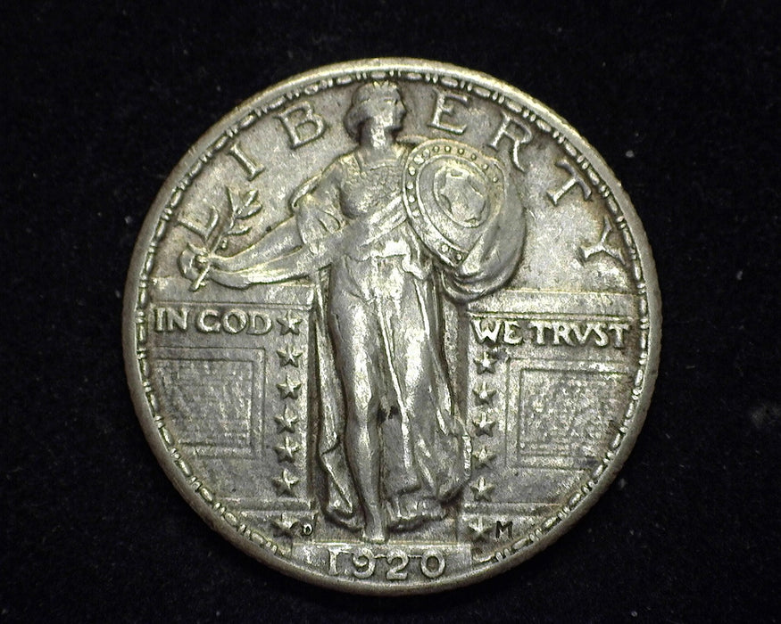 1920 D Standing Liberty Quarter VF/XF - US Coin