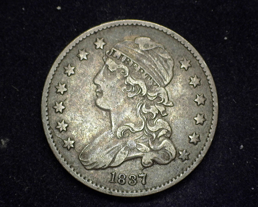 1837 Capped Bust Quarter VF - US Coin