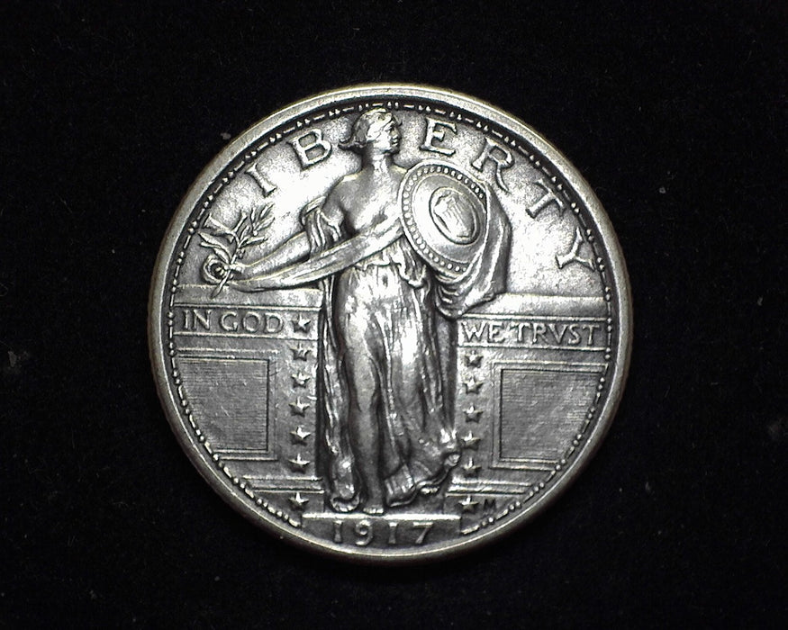 1917 Type 1 Standing Liberty Quarter XF - US Coin